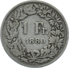 1 Franken 1880 B